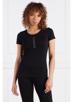 EA7 T-shirt | Slim Fit ze sklepu Gomez Fashion Store w kategorii Bluzki damskie - zdjęcie 172861751