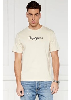 Pepe Jeans London T-shirt eggo | Regular Fit ze sklepu Gomez Fashion Store w kategorii T-shirty męskie - zdjęcie 172862221