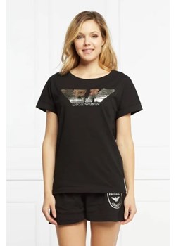 Emporio Armani T-shirt | Regular Fit ze sklepu Gomez Fashion Store w kategorii Bluzki damskie - zdjęcie 172862542