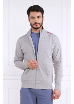 Hugo Bodywear Bluza Labelled Jacket Zip | Regular Fit ze sklepu Gomez Fashion Store w kategorii Bluzy męskie - zdjęcie 172862760