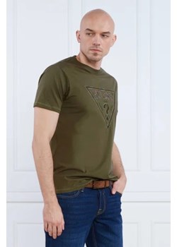 GUESS T-shirt MOISEY | Regular Fit ze sklepu Gomez Fashion Store w kategorii T-shirty męskie - zdjęcie 172862824