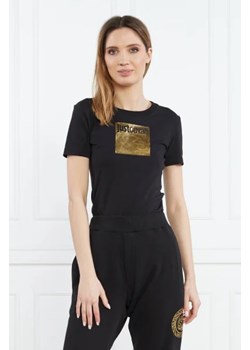 Just Cavalli T-shirt | Regular Fit ze sklepu Gomez Fashion Store w kategorii Bluzki damskie - zdjęcie 172863804