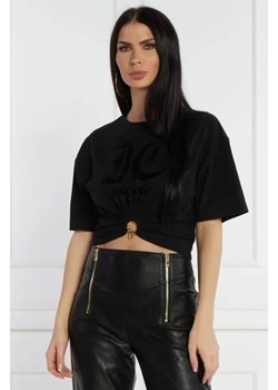 Just Cavalli T-shirt | Cropped Fit ze sklepu Gomez Fashion Store w kategorii Bluzki damskie - zdjęcie 172864364