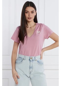 Pinko T-shirt | Regular Fit ze sklepu Gomez Fashion Store w kategorii Bluzki damskie - zdjęcie 172864392