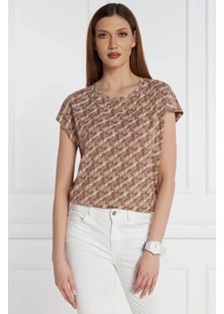 EA7 T-shirt | Regular Fit ze sklepu Gomez Fashion Store w kategorii Bluzki damskie - zdjęcie 172865353