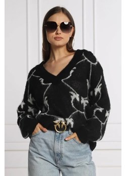Pinko Sweter MARISOL | Loose fit | z dodatkiem wełny ze sklepu Gomez Fashion Store w kategorii Swetry damskie - zdjęcie 172866202