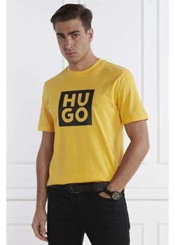 HUGO T-shirt Daltor | Regular Fit ze sklepu Gomez Fashion Store w kategorii T-shirty męskie - zdjęcie 172869481