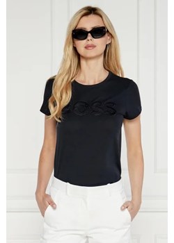 BOSS BLACK T-shirt | Regular Fit ze sklepu Gomez Fashion Store w kategorii Bluzki damskie - zdjęcie 172870804