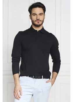 BOSS BLACK Polo Pleins 31 | Slim Fit | mercerised ze sklepu Gomez Fashion Store w kategorii T-shirty męskie - zdjęcie 172870981