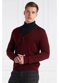 BOSS BLACK Wełniany kardigan Mardon-L | Slim Fit ze sklepu Gomez Fashion Store w kategorii Swetry męskie - zdjęcie 172873650