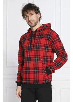 Hugo Bodywear Bluza Checked Sweat Hood | Regular Fit ze sklepu Gomez Fashion Store w kategorii Bluzy męskie - zdjęcie 172873813