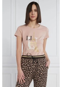 Liu Jo Sport T-shirt | Regular Fit ze sklepu Gomez Fashion Store w kategorii Bluzki damskie - zdjęcie 172874044