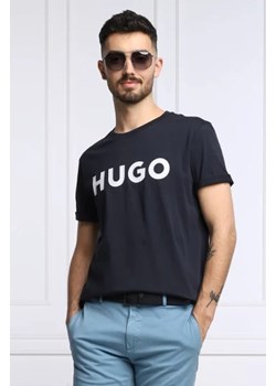 HUGO T-shirt Dulivio | Regular Fit ze sklepu Gomez Fashion Store w kategorii T-shirty męskie - zdjęcie 172874293