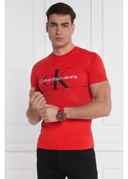 CALVIN KLEIN JEANS T-shirt | Slim Fit ze sklepu Gomez Fashion Store w kategorii T-shirty męskie - zdjęcie 172874322