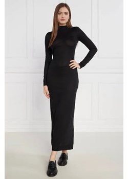 Calvin Klein Sukienka GATHERED WAIST LYOCELL ze sklepu Gomez Fashion Store w kategorii Sukienki - zdjęcie 172874561