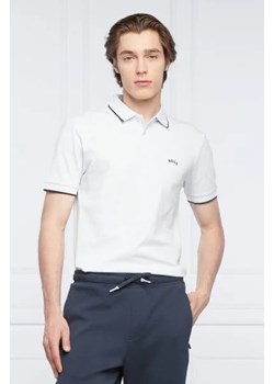 BOSS GREEN Polo Paul Curved | Slim Fit | stretch ze sklepu Gomez Fashion Store w kategorii T-shirty męskie - zdjęcie 172874853