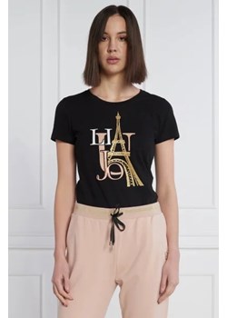 Liu Jo Sport T-shirt | Regular Fit ze sklepu Gomez Fashion Store w kategorii Bluzki damskie - zdjęcie 172875001