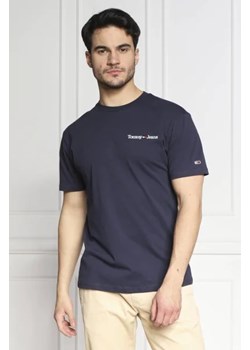 Tommy Jeans T-shirt LINEAR CHEST | Regular Fit ze sklepu Gomez Fashion Store w kategorii T-shirty męskie - zdjęcie 172875022