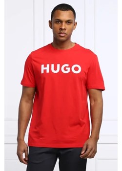 HUGO T-shirt Dulivio | Regular Fit ze sklepu Gomez Fashion Store w kategorii T-shirty męskie - zdjęcie 172875843