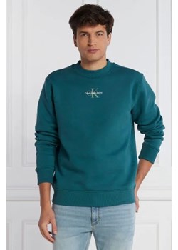 CALVIN KLEIN JEANS Bluza MONOLOGO CREW NECK | Regular Fit ze sklepu Gomez Fashion Store w kategorii Bluzy męskie - zdjęcie 172876670