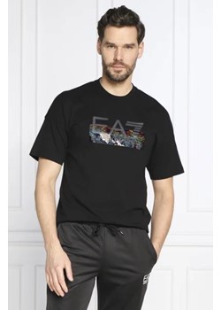 EA7 T-shirt | Regular Fit ze sklepu Gomez Fashion Store w kategorii T-shirty męskie - zdjęcie 172877194
