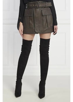 Balmain Skórzana spódnica ze sklepu Gomez Fashion Store w kategorii Spódnice - zdjęcie 172877252