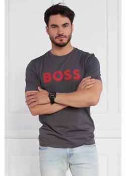 BOSS ORANGE T-shirt Thinking 1 | Regular Fit ze sklepu Gomez Fashion Store w kategorii T-shirty męskie - zdjęcie 172877294