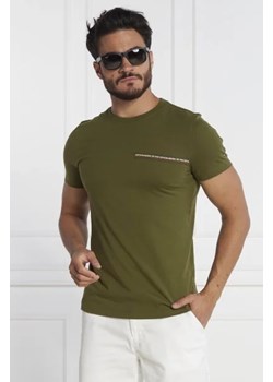 Tommy Hilfiger T-shirt SMALL CHEST STRIPE MONOTYPE TEE | Slim Fit ze sklepu Gomez Fashion Store w kategorii T-shirty męskie - zdjęcie 172877443