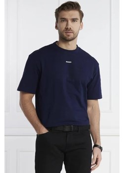 HUGO T-shirt Dapolino | Regular Fit ze sklepu Gomez Fashion Store w kategorii T-shirty męskie - zdjęcie 172877692