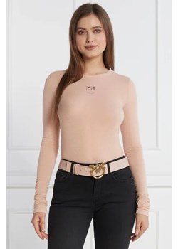 Pinko Bluzka | Slim Fit | z dodatkiem kaszmiru ze sklepu Gomez Fashion Store w kategorii Bluzki damskie - zdjęcie 172878851
