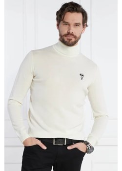 Karl Lagerfeld Wełniany golf | Regular Fit ze sklepu Gomez Fashion Store w kategorii Swetry męskie - zdjęcie 172879091