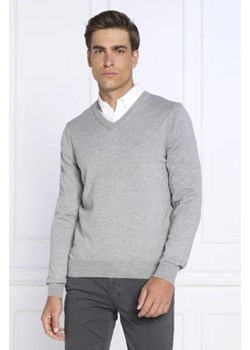 BOSS BLACK Wełniany sweter Baram-L | Regular Fit ze sklepu Gomez Fashion Store w kategorii Swetry męskie - zdjęcie 172879180