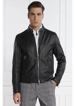 BOSS BLACK Skórzana kurtka Mansell | Regular Fit ze sklepu Gomez Fashion Store w kategorii Kurtki męskie - zdjęcie 172879351