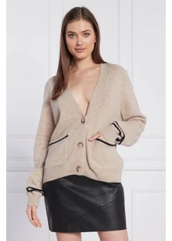 Marella Kardigan SAUL | Regular Fit | z dodatkiem wełny i kaszmiru ze sklepu Gomez Fashion Store w kategorii Swetry damskie - zdjęcie 172879933