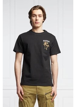 GUESS T-shirt GARETH | Regular Fit ze sklepu Gomez Fashion Store w kategorii T-shirty męskie - zdjęcie 172879970