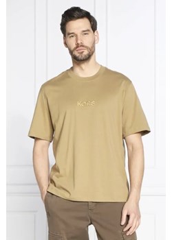 Michael Kors T-shirt EMB LOGO TEE | Regular Fit ze sklepu Gomez Fashion Store w kategorii T-shirty męskie - zdjęcie 172880123
