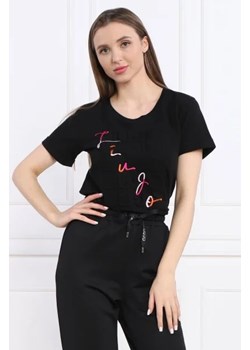 Liu Jo Sport T-shirt | Regular Fit ze sklepu Gomez Fashion Store w kategorii Bluzki damskie - zdjęcie 172880430