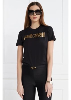 Just Cavalli T-shirt | Regular Fit ze sklepu Gomez Fashion Store w kategorii Bluzki damskie - zdjęcie 172881210