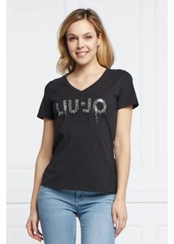 Liu Jo Sport T-shirt | Regular Fit ze sklepu Gomez Fashion Store w kategorii Bluzki damskie - zdjęcie 172881463