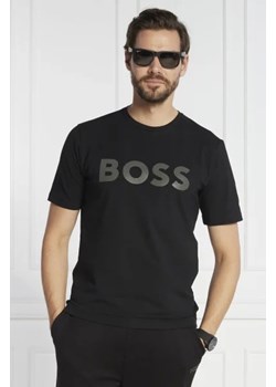 BOSS GREEN T-shirt Tee 8 | Slim Fit | stretch ze sklepu Gomez Fashion Store w kategorii T-shirty męskie - zdjęcie 172881613