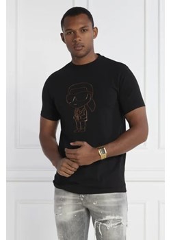 Karl Lagerfeld T-shirt CREWNECK | Regular Fit ze sklepu Gomez Fashion Store w kategorii T-shirty męskie - zdjęcie 172882652