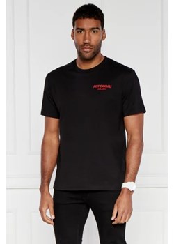 Just Cavalli T-shirt FLOCK LOGO | Regular Fit ze sklepu Gomez Fashion Store w kategorii T-shirty męskie - zdjęcie 172882732