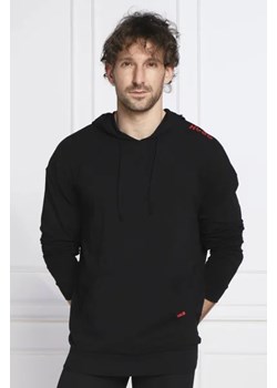 Hugo Bodywear Bluza Labelled Sweat Hood | Regular Fit ze sklepu Gomez Fashion Store w kategorii Bluzy męskie - zdjęcie 172883342
