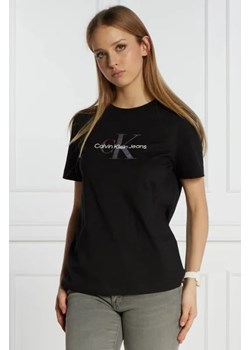 CALVIN KLEIN JEANS T-shirt | Regular Fit ze sklepu Gomez Fashion Store w kategorii Bluzki damskie - zdjęcie 172884392