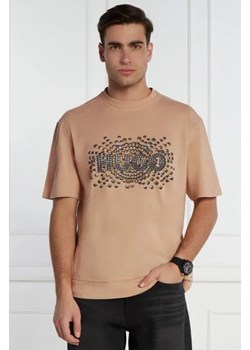 HUGO T-shirt Dunic | Relaxed fit ze sklepu Gomez Fashion Store w kategorii T-shirty męskie - zdjęcie 172885861