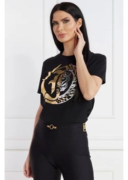 Just Cavalli T-shirt | Regular Fit ze sklepu Gomez Fashion Store w kategorii Bluzki damskie - zdjęcie 172886804