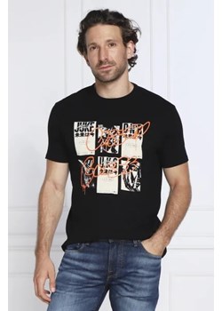 GUESS T-shirt RAVE POSTER | Regular Fit ze sklepu Gomez Fashion Store w kategorii T-shirty męskie - zdjęcie 172887433