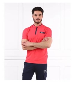 EA7 Polo | Regular Fit ze sklepu Gomez Fashion Store w kategorii T-shirty męskie - zdjęcie 172887534