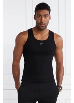 OFF-WHITE Tank top | Slim Fit ze sklepu Gomez Fashion Store w kategorii T-shirty męskie - zdjęcie 172888024