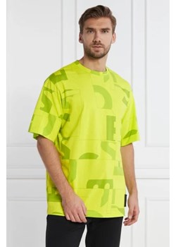 BOSS GREEN T-shirt Timono Lotus | Regular Fit ze sklepu Gomez Fashion Store w kategorii T-shirty męskie - zdjęcie 172888300